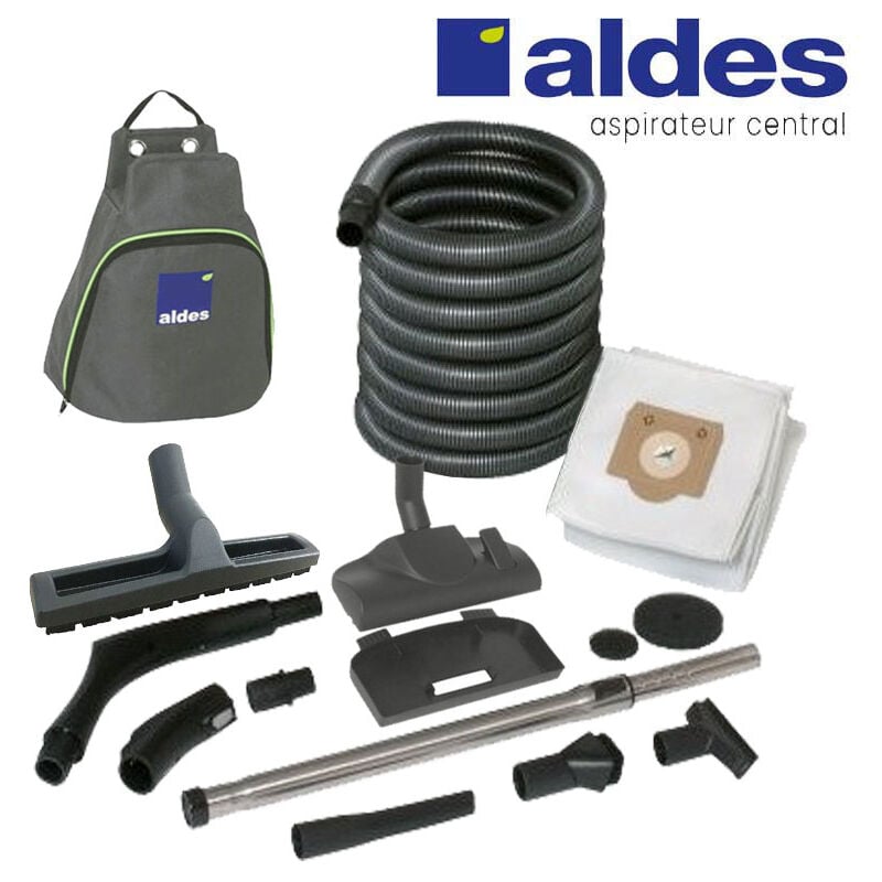 Aldes - Set Accessoires et flexible 8 m non filaire C.Cleaner, C.Booster et C.Blue 11071093
