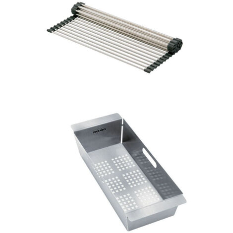 Set accessoires éviers Maris MRG 651 - Fragranit : Rollmat + panier égouttoir - Franke