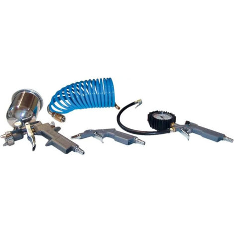 Set accessoires outils pneumatiques - 4 pièces