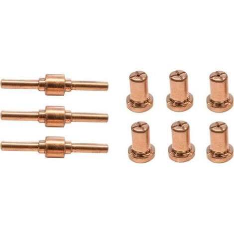 Set accessoires pour découpeur plasma G20092 / G20093 / G20096 - 9 pc