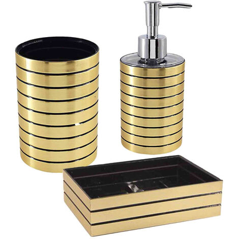 Colombo Design B93360HPS-VAN HERMITAGE dispenser sapone liquido d'appoggio,  finitura oro