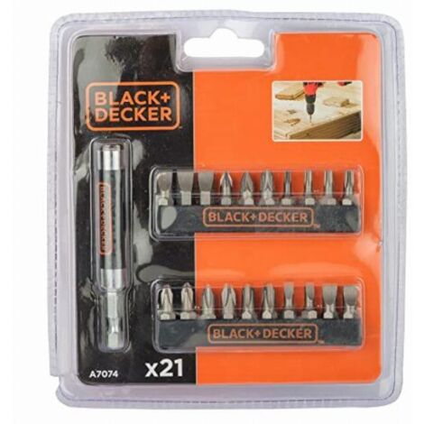 SET ACCESSORI BLACK+DECKER 21 pz.