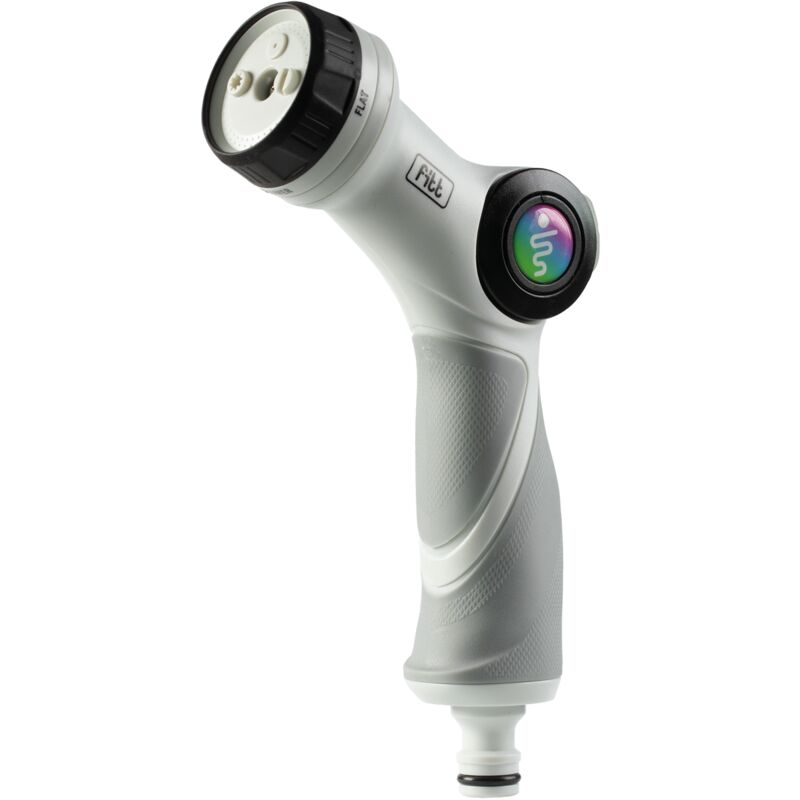 Fitt Pistola Multigetto Per Tubo Da Giardino Con Impugnatura Ergono...
