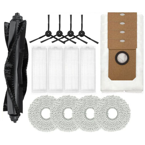 Set accessori per robot aspirapolvere Karingbee S7 Omni pezzi ricambio spazzola laterale principale sacco polvere mop