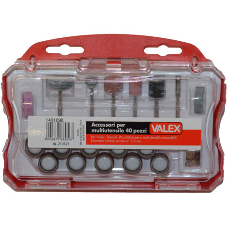 Set accessori Valex per multiutensile 40 pezzi