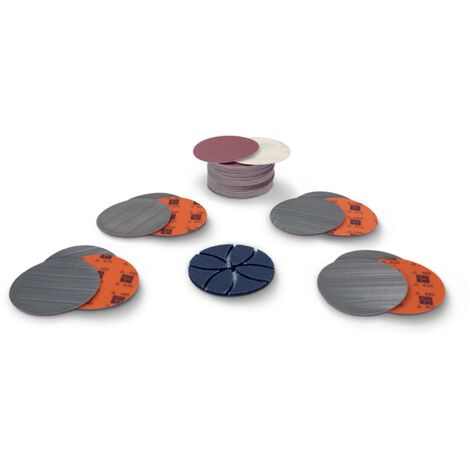 Set acier inox préparation de surfaces M14 FEIN - 47 pièces - 63806193040