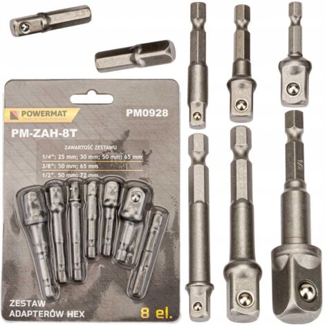SET ADATTATORI ESAGONALI PM-ZAH-8T