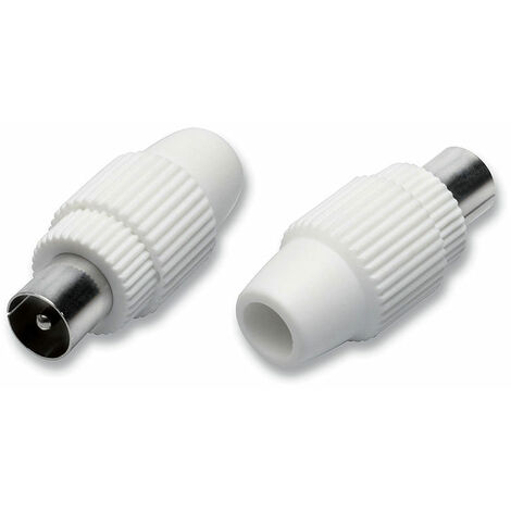 Set adattatori spina antenna/coassiale tv