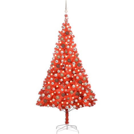 albero di natale finto - artificiale 240cm con base · piante finte - fiori  artificiali - fedeli al dettaglio ·