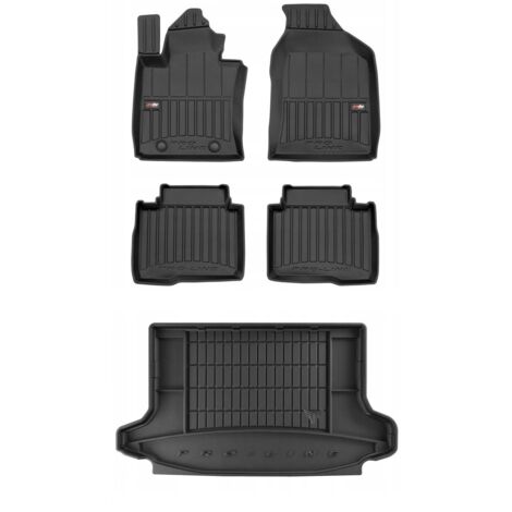 SET alfombrillas de goma 3D alfombrilla SSANGYONG Korando 4 desde 2019- g zw