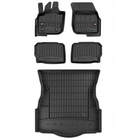SET Alfombrillas de goma 3D Ford Mondeo Mk5 Liftback desde 2015-