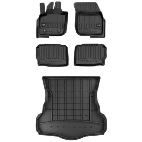 SET Alfombrillas de goma 3D Ford Mondeo Mk5 Liftback desde 2015-bs