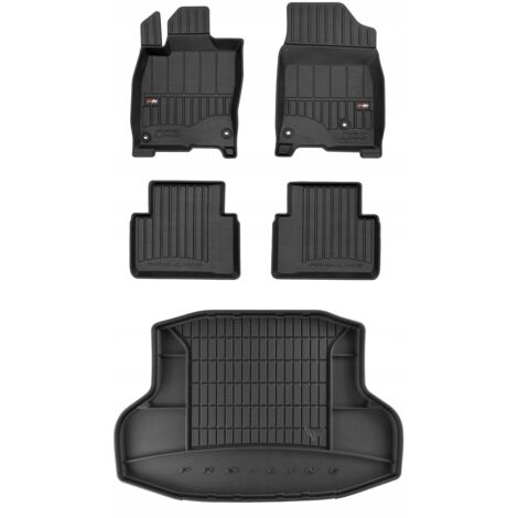 SET Alfombrillas de goma 3D Honda Civic 10 Sedán desde 2017-