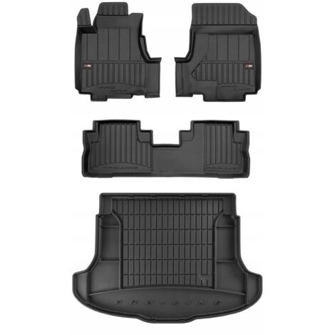 SET Alfombrillas de goma 3D Honda CR-V 3 2006-2012