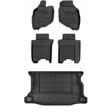 SET Alfombrillas de goma 3D Honda Jazz 2 HB 2002-2008