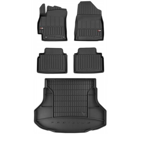 SET Alfombrillas de goma 3D Hyundai Elantra 7 Sedán desde 2020-