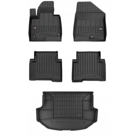 SET Alfombrillas de goma 3D Hyundai Santa Fe 3 2012-2018 5 plazas