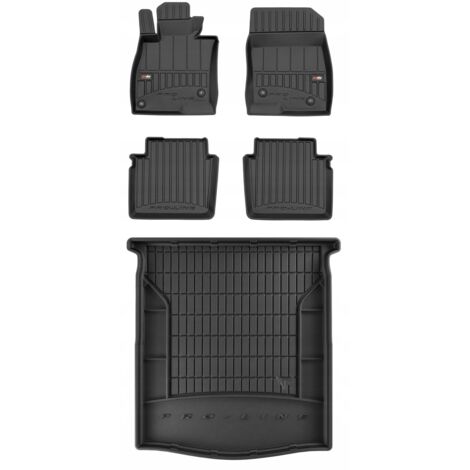 SET Alfombrillas de goma 3D Mazda 6 3 Sedán desde 2013-