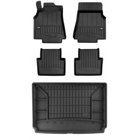 SET Alfombrillas de goma 3D Mercedes A W169 HB 2004-2012 g