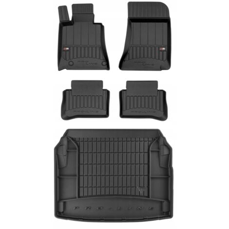 SET Alfombrillas de goma 3D Mercedes E W212 Sedán 2009-2016