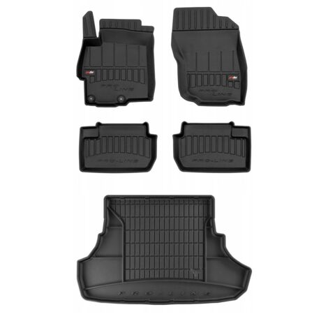 SET Alfombrillas de goma 3D Mitsubishi Lancer 8 Sedán 2007-2016