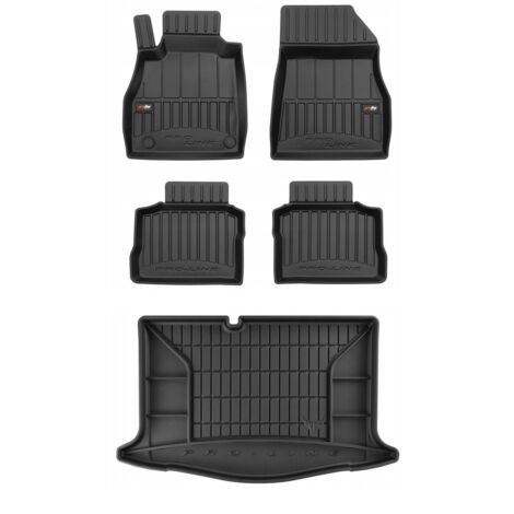 SET Alfombrillas de goma 3D Nissan Micra K14 HB desde 2016-