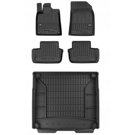 SET Alfombrillas de goma 3D Peugeot 407 Familiar 2004-2011