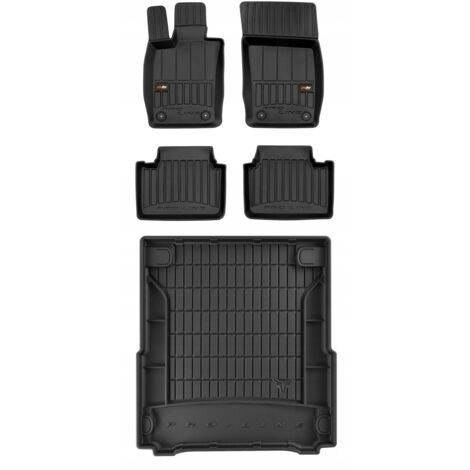 SET alfombrillas de goma 3D Porsche Panamera 2 desde 2016- bw