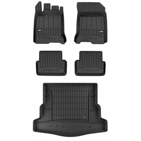 SET Alfombrillas de goma 3D Renault Laguna 3 Coupé 2008-2015