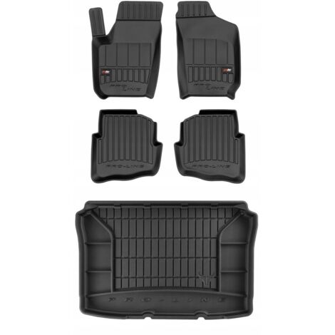 SET Alfombrillas de goma 3D VW Polo 4 HB 2001-2009 3 puertas