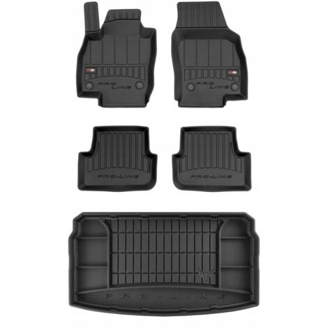 SET alfombrillas de goma 3D VW Polo 6 HB desde 2017-