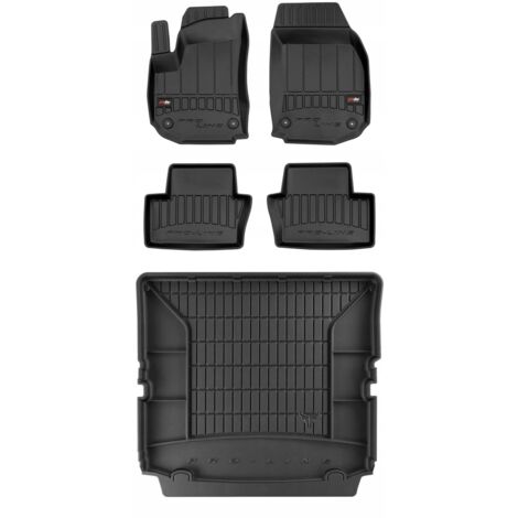 SET Alfombrillas goma 3D Opel Zafira B 2005-2014 7 plazas con