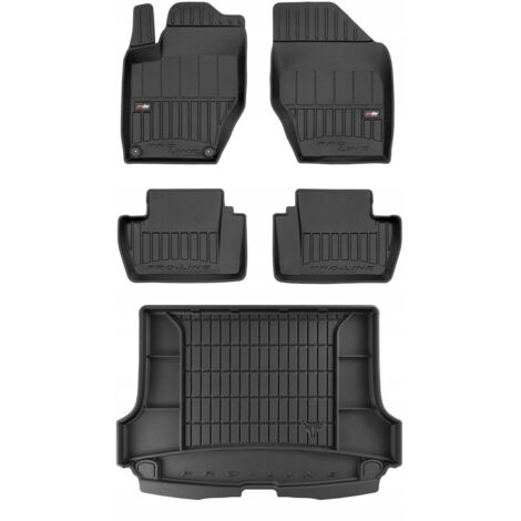 SET Alfombrillas goma 3D Peugeot 308 1 Kombi 2007-2013 7 plazas con