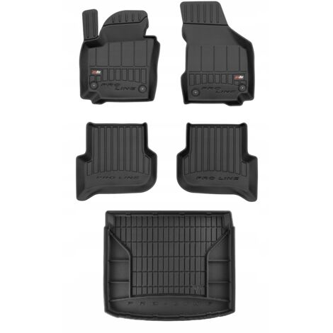SET alfombrillas goma 3D Seat Altea 2006-2015 d