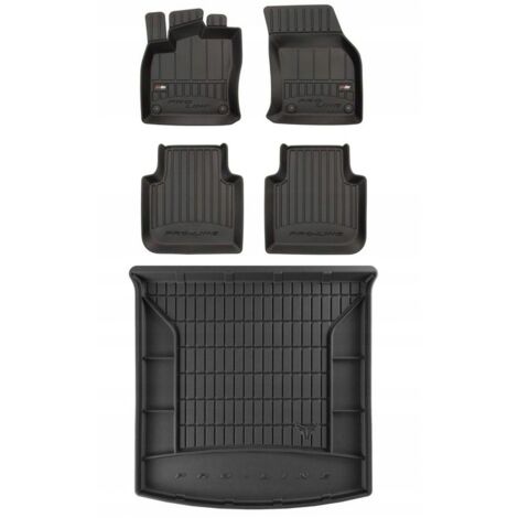 SET alfombrillas goma 3D Skoda Kodiaq desde 2016- 5 plazas