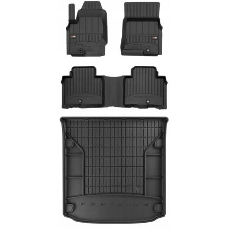 SET alfombrillas goma 3D SSANGYONG Rexton desde 2017- 5 plazas