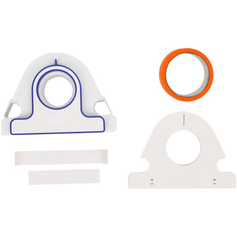 Set applicatore nastro per pittori larghezza 25 mm arancione mascheratura e dispenser per decorazione finestra