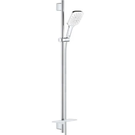 Set asta doccia RSH 130 SmartActive Cube 26586 900mm moon white/chrom