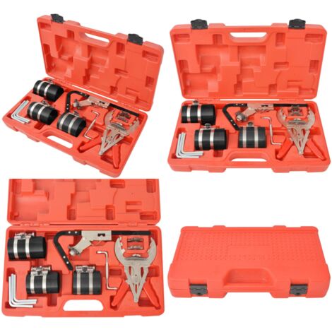 Set Attrezzi di Manutenzione Fascia Pistone 11 pezzi - Attrezzi per fascia pistone - Manutenzione pistone