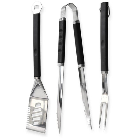 Set attrezzi multifunzione barbecue 3 pezzi