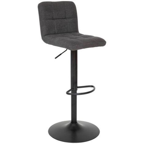 Set aus 2 Barhockern Delek grau 104x52x45cm - Atmosphera créateur d'intérieur