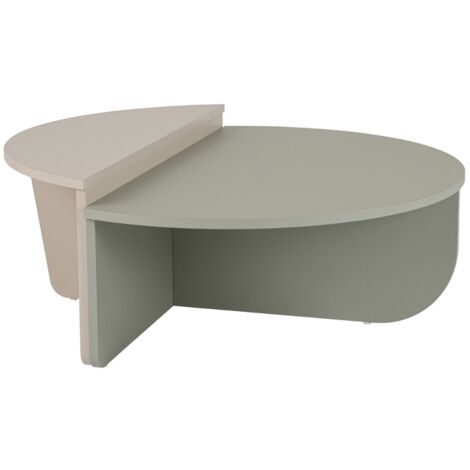 CALICOSY Set aus 2 Couchtischen L90 cm - ORION