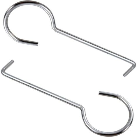 Set aus 2 Edelstahl-Ablassschraubenschlüsseln, Hebehaken