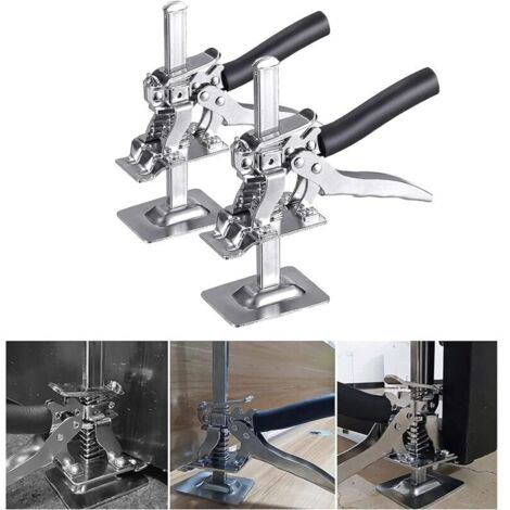 Set aus 2 Handwerkzeugen für Wagenheberarme (bis 120 kg), Hebeschränke, Hubverstellung 5-100 m