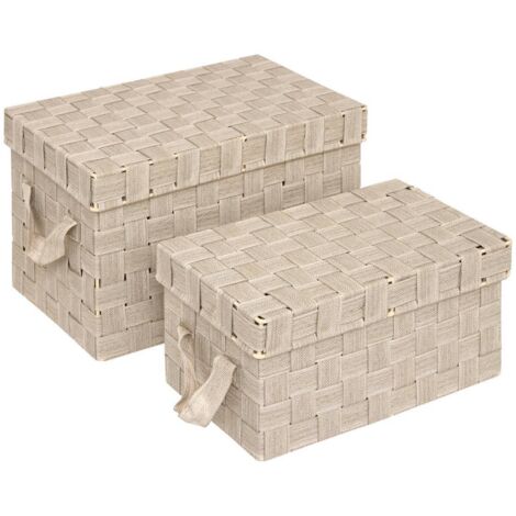 Set aus 2 körben lise beige - 5five