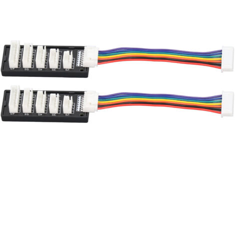 Set aus 2 Kunststoff-Balancer-Ladeplatinen, Adaptern und Konvertern für B6, B6AC und A6 Smart Balancer-Ladegeräte.