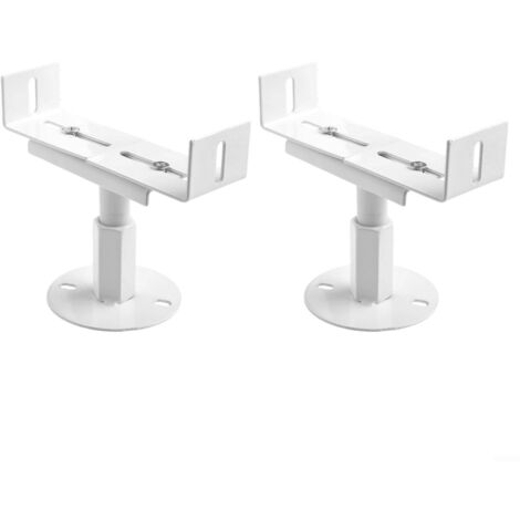 Set aus 2 verstellbaren Aluminium-Heizkörperhalterungen für Gusseisenheizkörper, bodenmontierte Stützfüße mit Höhenverstellung von 8 bis 13 cm