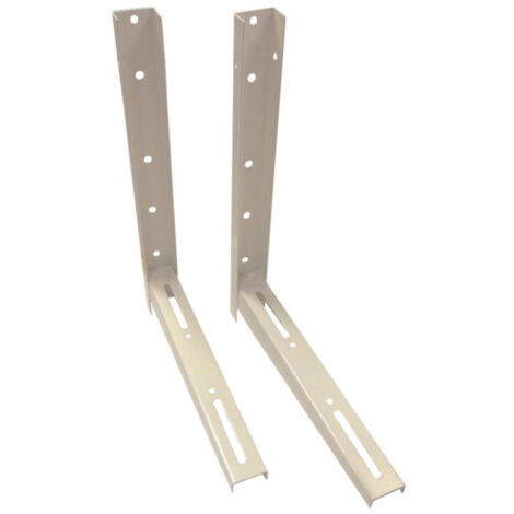 Set aus 2 Wandhaltern fÃ¼r Klimaanlagen L450 ep2mm