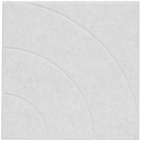 Set aus 4 Deko-Panels Filz grau 30x30cm - Atmosphera créateur d'intérieur