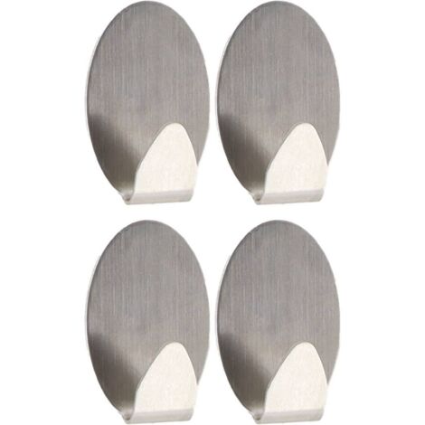 Set aus 4 haken edelstahl 3m oval - chrom - Tendance